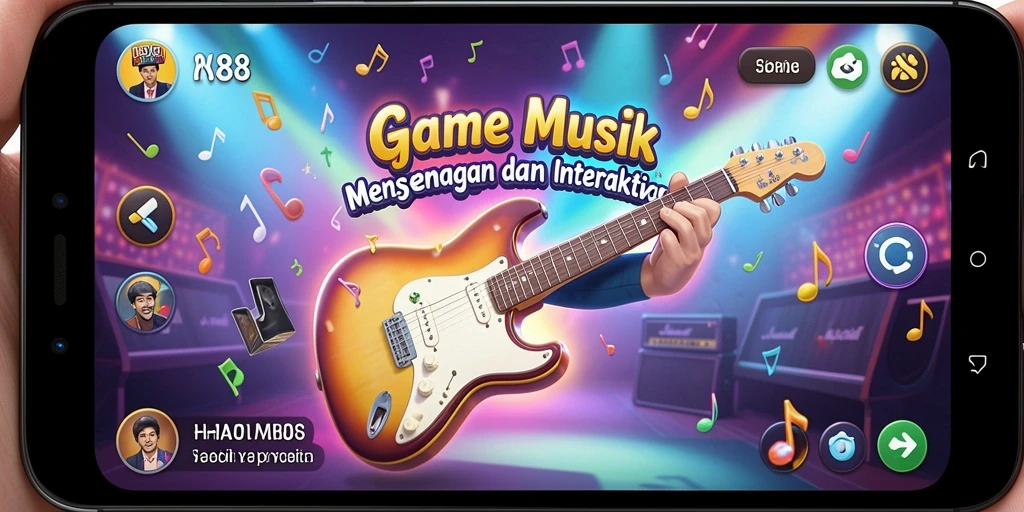 Tampilan Gameplay HAO788 dengan alunan musik yang menawan.