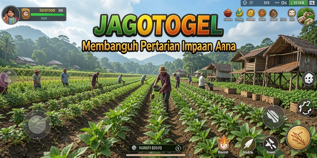 Tangkapan layar gameplay pertanian dalam JAGOTOGEL yang menarik.