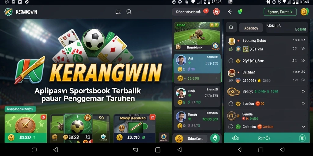Tampilan menarik gameplay taruhan di KERANGWIN.
