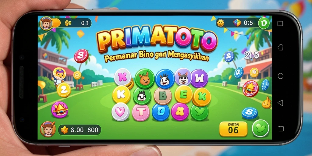 Tampilan menarik saat bermain Bingo di PRIMATOTO.