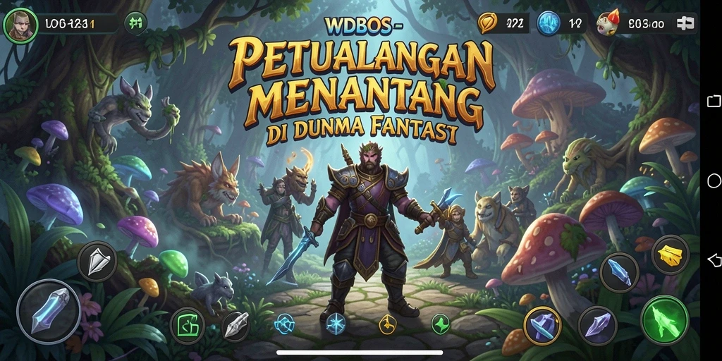 Tampilan gameplay WDBOS yang menegangkan dan berwarna.