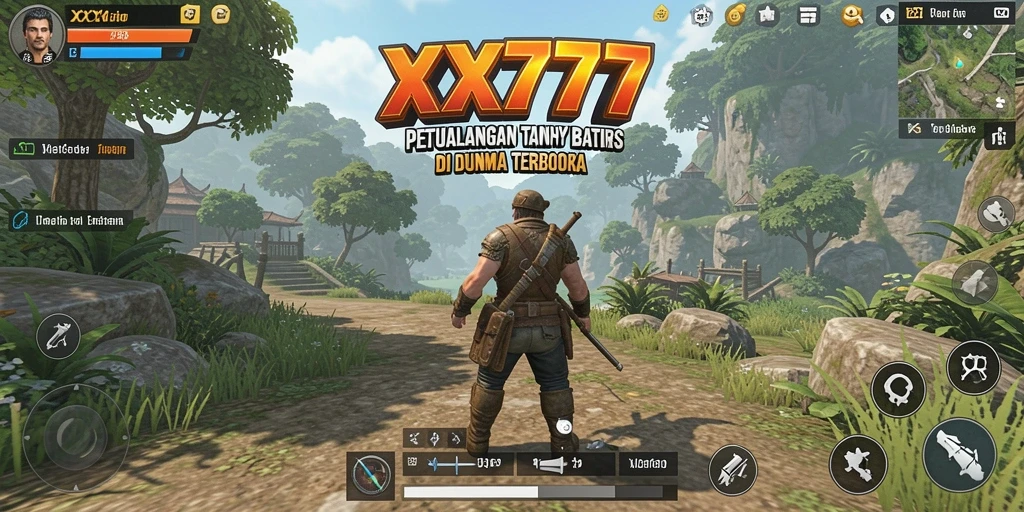 Tampilan gameplay <strong>XXX777</strong> yang memukau dengan eksplorasi yang mendalam.